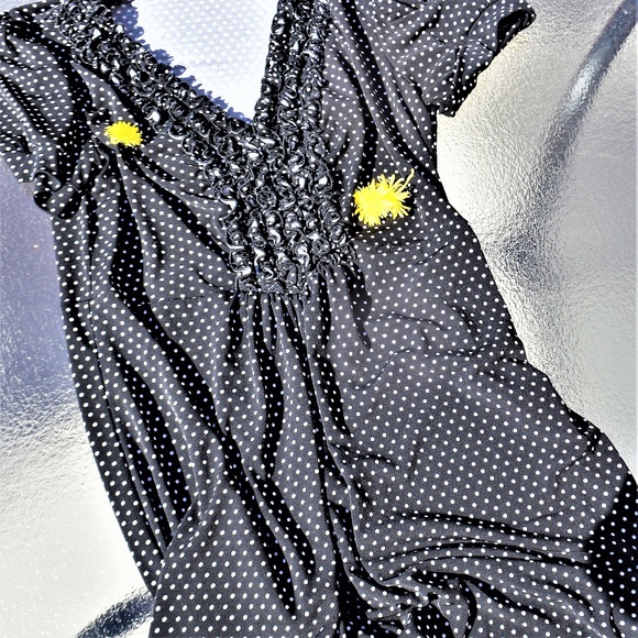 Polka Dot Dress Chris McLaughlin Knee Leng… - Picture 2 of 7